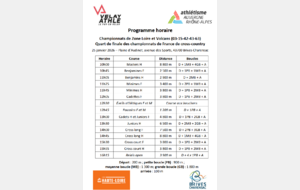 Cross de Brives-Charensac / 1/4 de finale championnat de France