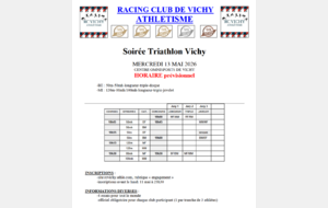Triatlon Benjamins/Minimes Vichy (13/05/2026)