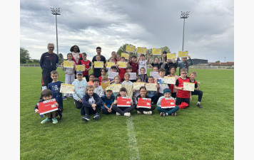 Remise des diplômes "Témoins" aux jeunes Eveils et Poussins du CALR!!!